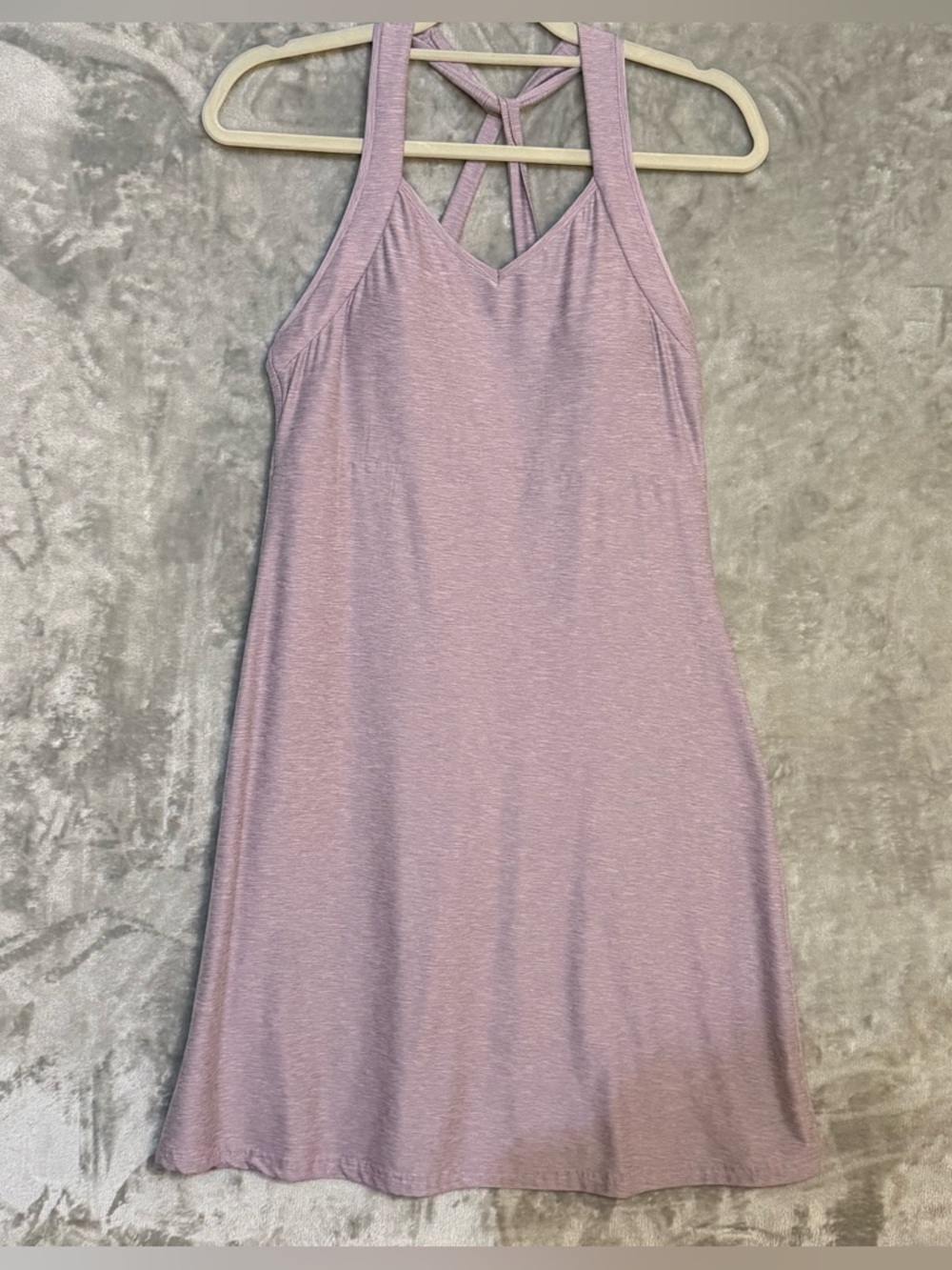 Kyodan Womens Sleeveless Lavender Purple Mini Dress Activewear Outdoor Medium